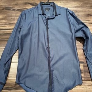 ZARA MAN BLUE SHIRT LARGE